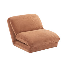 Olly Corduroy Lounge Chair Single Sofa Bed